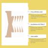 Neck Lifting Strips for Moisturizing, Firming, Smoothing and Daily Neck Skin Care with Gentle Adhesive view 2
