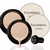 2-Pack Foundation Cushion - Makeup Full Coverage Foundation, Moisturizing & Long-Lasting Matte Finish with Mushroom Head Applicator,For Home & Travel, All Skin Types (Natural) view 1