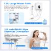 FCADFCA Hydrogen Bubble Bath Machine, Wall-Mounted Hydrogen Water Spa Generator, 99.99% High Purity H2 Bath Machine, 1300-2800PPB, for Home HB01 view 4