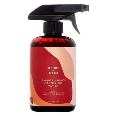 As I Am Jamaican Black Castor Oil Water 16 fl. oz, All Hair types, Unisex