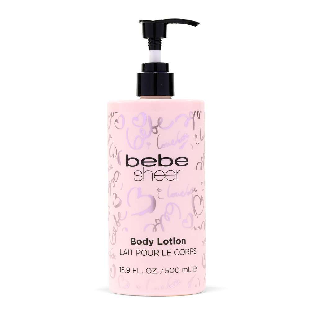bebe Sheer Body Lotion for Women - Hydrating Dry Skin Lotion - Fruity, Citrus and Floral Scent - Softens Skin and Provides All-Day Moisture - 16.9 oz