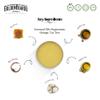 Golden Beards Mustache Wax  Organic & Natural Medium Hold Styling Wax for Men, Nourishing Beeswax & Oils, Handmade in Denmark 30ml (1oz) view 3