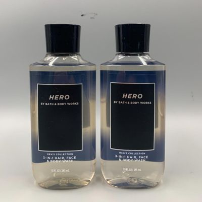 2 Men's Collection Hero 3-in-1 Hair Face bath Body Wash