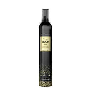 Extra Hold Volumizing Mousse for 24H Touchable Hold & Volume with Pro Lock Tech, 15 oz