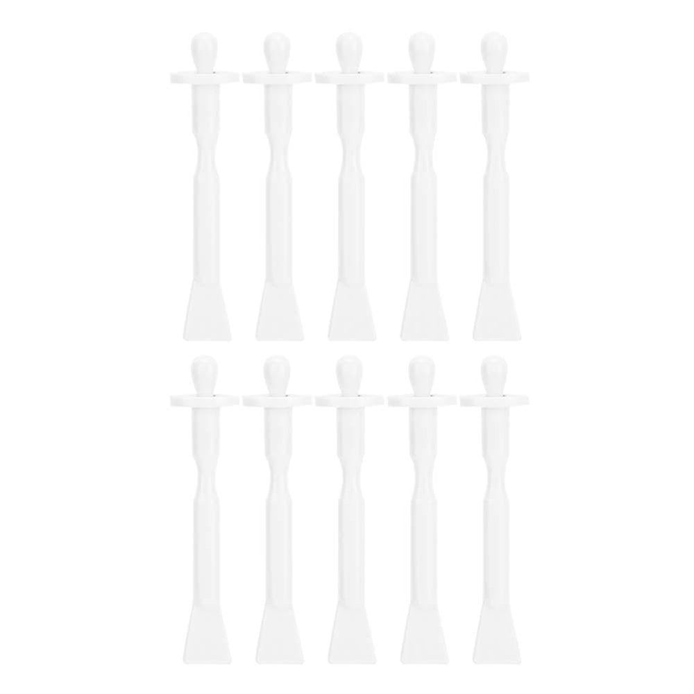 50pcs Hair Removal Wax Sticks Disposable Face Nose Hair Removal Applicator Sticks for Eyebrows Nose Mouth Made of Quality PP Material Size 9 x 1.5cm