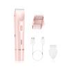 Portable Double Head Shaver Hair Removal Tool Suitable for Women Precise Grooming for Legs Face and Underarm Travel Friendly Shaver view 1