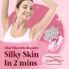Electric Razors for Women Legs: 120min Long Time Use Rechargeable Electric Shaver for Women- Waterproof Wet & Dry Hair Remover - Trimmer for Lady Face Public view 2