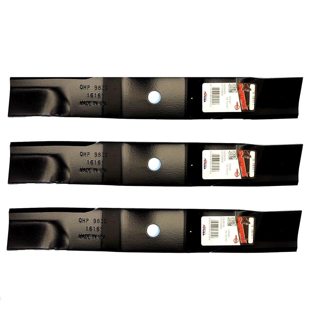 3 Blades fit Replacement for Ariens 04769800 IKON X XL XD 42 Gravely ZTX ZT XL 42