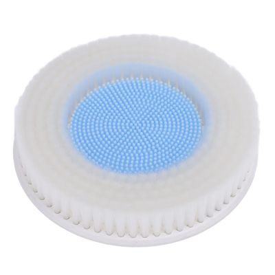 Wall Mounted Electric Back Scrubber Replacement Head, Gentle Soft Bath Brush Head, Deep Cleansing and Exfoliating Brush for All Skin Types, Robust ABS Material with Dense,