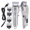 Dlioutrnm USB Charging Salon Electric Hair Clipper, Professional Hair Trimmer with, Adjustable Comb for 3mm/6mm/9mm/12mm Length, Rechargeable Hair Cutting Machine for M view 3