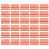 Professional Nail Buffer Block Sanding File 30pcs High Density Sponge Core Nail Art Tools for Manicure Pedicure Home Salon Acrylic Gel Nails (Orange) view 1