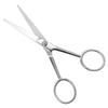Men's Stainless Steel Anti Slip Mustache Scissors for Precision Trimming view 1