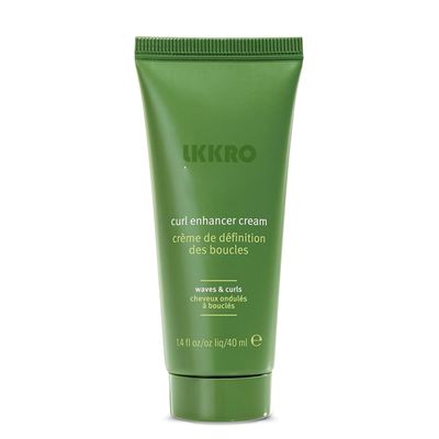 IKKRO Curl Enhancer Cream for Waves and Curls, 1.4 fl oz, Hair Styling Cream with Kokum Seed Butter