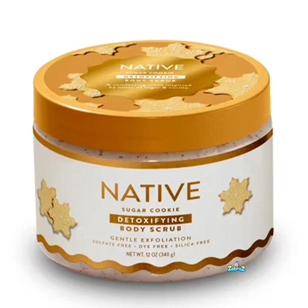 Native Limited Edition Holiday Body Wash Scrub - Sugar Cookie - 12oz - Pack Of 01