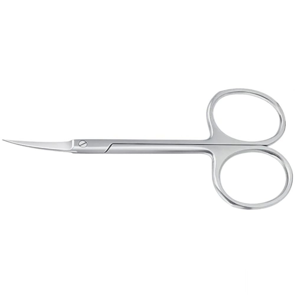 For 5-Pack Stainless Steel Cuticle Scissors - Curved Pointed Nail Clippers for Men & Women Ergonomic Manicure Tools, 9.5cm ERBUFAY(1pcs)