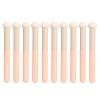 10Pcs Concealer Brush Sponge, Professional Cosmetics Concealer Brush for Dark Circles and Marks, Soft High Concealer Makeup Brush with Round Head, Premium Sponge and A view 2