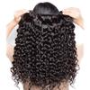 Deep Wave Human Hair 4 Bundles 18 20 22 24 Inch 12A Brazilian Virgin 100% Unprocessed Brazilian Virgin Remy Deep Curly Weave Human Hair 4 Bundles Hair Weft Extensions Natural Color view 4