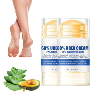 60% Urea Hydrating and Anti-Cracking Foot Cream, 2026 NEW Moisturising and Relieves Cracking and Dryness Foot Cream, Foot Lotion Stick for Heels, Dry Hands & Rough Knees,for Women and Men (2)