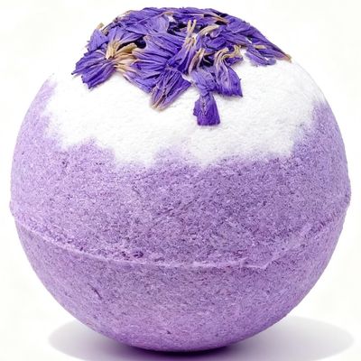 Lavender Scented Bath Bomb - YC0227, 3.53 oz, Pack of 1 - Handmade SPA Bubble Bath for Relaxing - Essential Oil Personal Care Bath Gift for Birthday Mothers Day Christmas