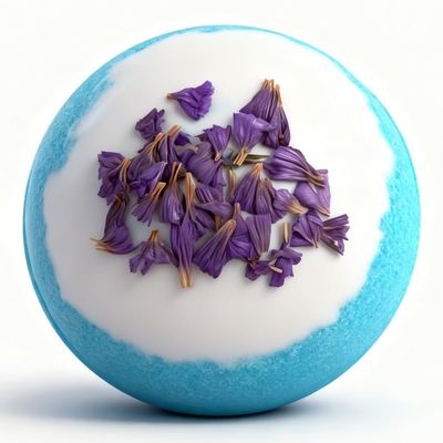 Freesia Scented Bath Bomb - YC0008, 3.53 oz, Pack of 1 - Handmade SPA Bubble Bath for Relaxing - Essential Oil Personal Care Bath Gift for Birthday Mothers Day Christmas