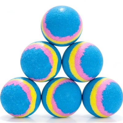 Milk Scented Bath Bomb - YC288, 8.82 oz, Pack of 6 - Perfect for Bubble Spa Bath - Essential Oil Personal Care Bath Gift for Birthday Mothers Day Christmas