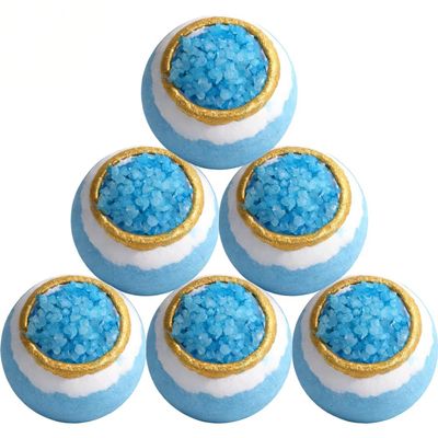 Freesia Scented Bath Bomb - YC082, 3.53 oz, Pack of 6 - Perfect for Bubble Spa Bath - Essential Oil Personal Care Bath Gift for Birthday Mothers Day Christmas