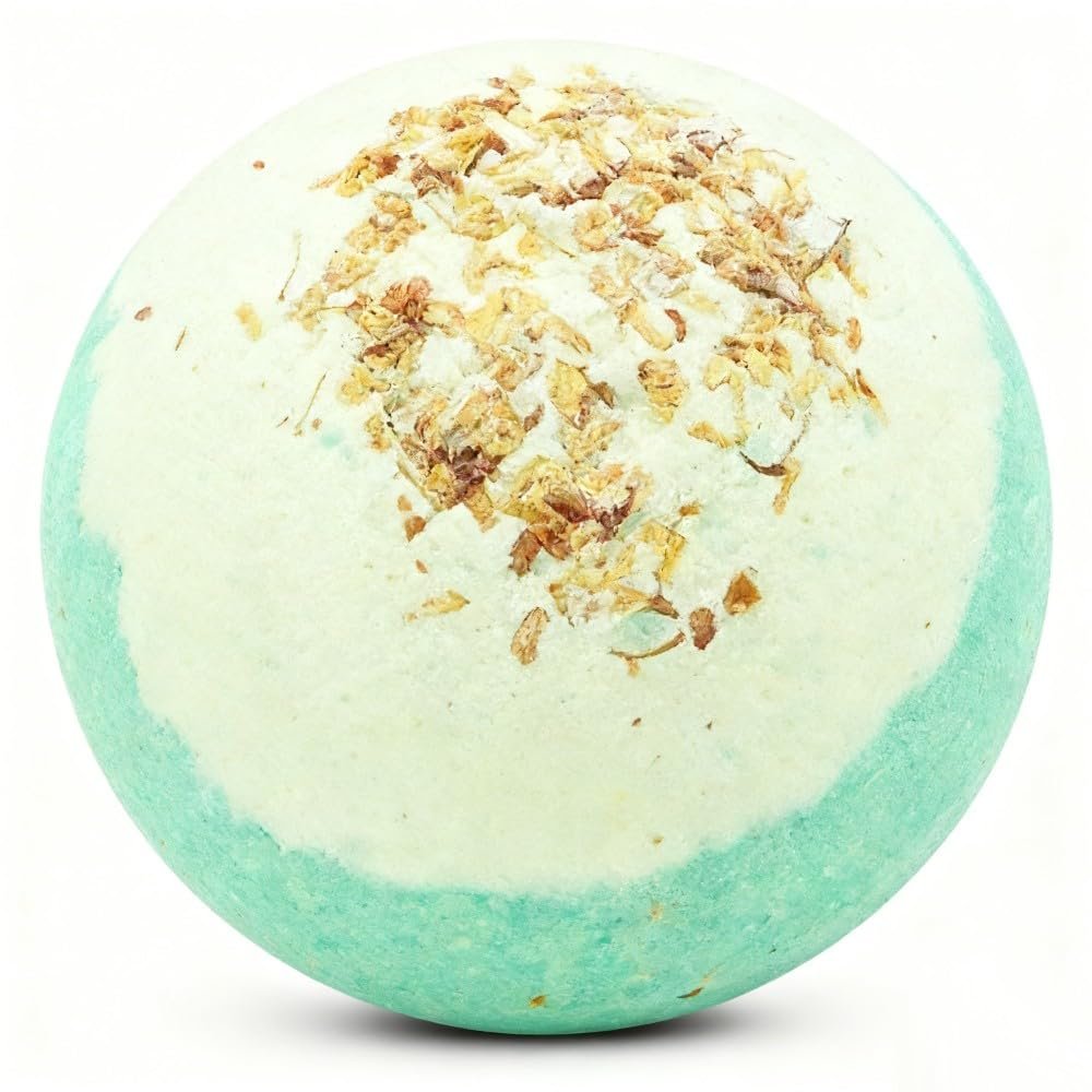 Osmanthus Scented Bath Bomb - YC0079, 3.53 oz, Pack of 1 - Handmade SPA Bubble Bath for Relaxing - Essential Oil Personal Care Bath Gift for Birthday Mothers Day Christmas