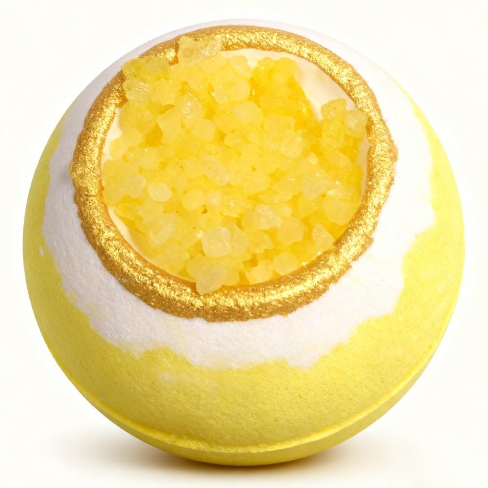 Milk Scented Bath Bomb - YC0084, 3.53 oz, Pack of 1 - Handmade SPA Bubble Bath for Relaxing - Essential Oil Personal Care Bath Gift for Birthday Mothers Day Christmas