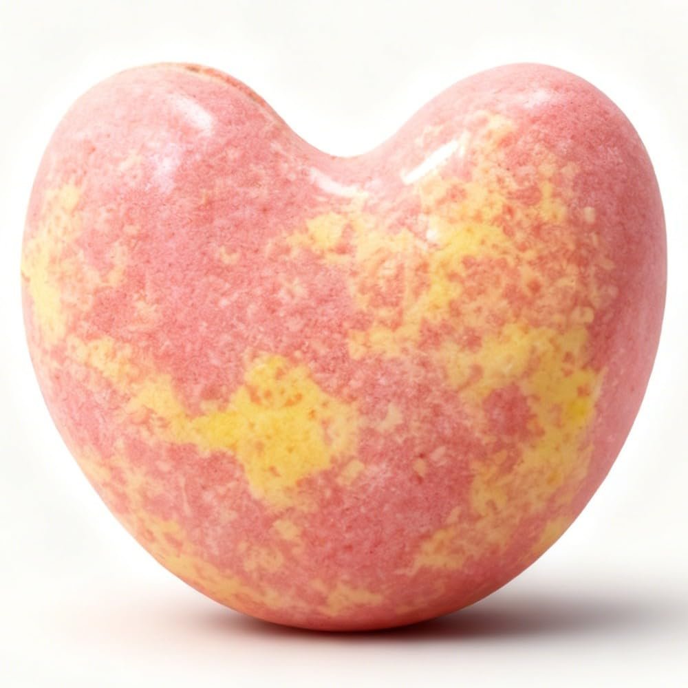 Rose Scented Bath Bomb - YC0053, 1.41 oz, Pack of 1 - Handmade SPA Bubble Bath for Relaxing - Essential Oil Personal Care Bath Gift for Birthday Mothers Day Christmas
