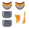 2 Pcs Lymphatic Contour Face Brush,Lymphatic Face Brush, Lymphatic Drainage with Gua Sha Ergonomically Designed to Fit The Skin Precisely & Relieve Fatigue view 1