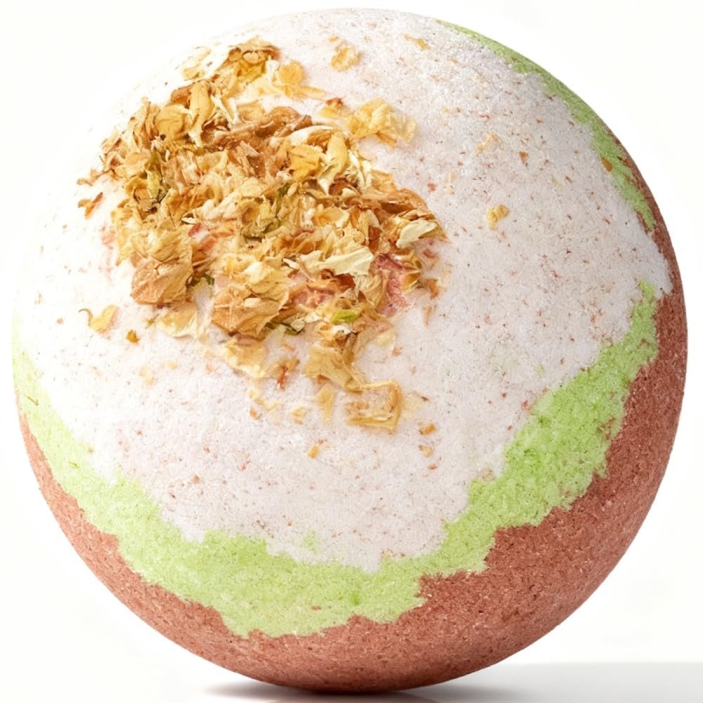Milk Scented Bath Bomb - YC0283, 3.53 oz, Pack of 1 - Handmade SPA Bubble Bath for Relaxing - Essential Oil Personal Care Bath Gift for Birthday Mothers Day Christmas
