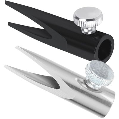 AUTSUPPL 2Pcs Manual Eyebrow Pencil Sharpener for Eyeliner and Lip Liner Dual-Sided Metal Sharpening Tool with U-Shaped Slot Portable Compact Design for Precise Makeup Detailing