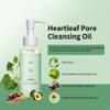 iiniim Lightweight Hydrating Cleansing Oil 100ml | Gentle Daily Facial Cleanser Infused with Houttuynia Cordata Extract Green One Size view 4