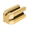 ELAYARD Eyebrow Pencil Sharpener with Four-side Slots for Precise Shaping Compact Beauty Pencil Shaper Portable Makeup Tool view 1
