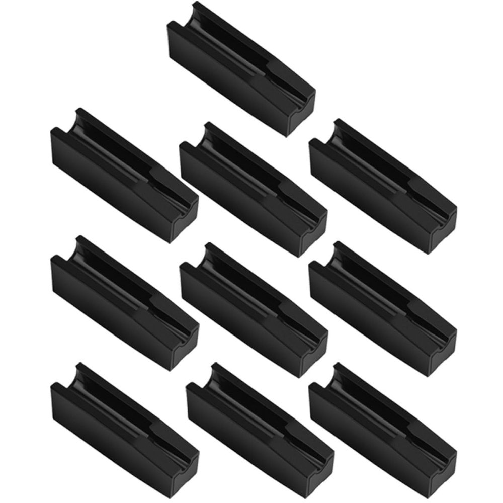 AUTSUPPL 10Pcs Eyebrow Pencil Sharpener Aid Tool Duckbill Slot for Makeup Pencils Eyeliner Lip Liner Sharpener Lightweight Cosmetic for Women