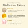 medicube Kojic Acid Overnight Care & Nourish Duo for Troubled Skin: Kojic Acid Turmeric Overnight Wrapping Peel Off Mask 2.0 and Kojic Acid Turmeric Clarifying & Balancing Capsule Serum view 3