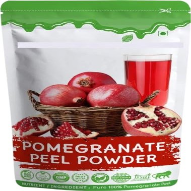 100% Pure & Natural Pomegranate peel powder - 3.52Ounce | 100Gram - Punica Granatum
