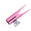 Anneome Eyebrow Pencil Sharpener Dual-Edge Manual Sharpener for Students Cutter Lightweight Pink Cosmetic and Eyeliner Tool view 2