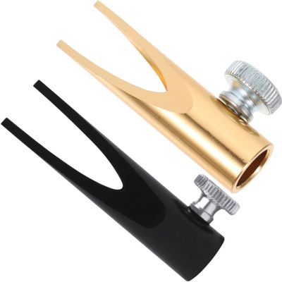 IWOWHERO 2Pcs Metal Makeup Pencil Sharpener for Lip Liner and Eye Pencil Dual-Sided Manual Sharpener for Women Portable Black and Gold