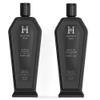Black Lily Charcoal Shampoo and Argan Oil Conditioner Set, Sulfate-Free, Cleansing and Moisturizing Formula, Gothic Coffin Bottle, 16 Fl Oz view 1