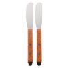NinthAvenue Basics 2pcs Wax Applicator Spatulas: Non-Stick Stainless Steel Waxing Sticks for Women Body Reusable Nose Flat Spreader Wands view 1