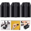 HAKIDZEL 3Pcs Dual Eyebrow Pencil Sharpeners for Makeup Black Cosmetic Pencil Sharpener for Eyeliner and Lip Liner Smooth Wood Sharpening Tool for Precise Beauty Supplies view 3