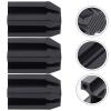 HAKIDZEL 3Pcs Dual Eyebrow Pencil Sharpeners for Makeup Black Cosmetic Pencil Sharpener for Eyeliner and Lip Liner Smooth Wood Sharpening Tool for Precise Beauty Supplies view 4