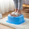 Chpbolly Foot Soaking Tub Sturdy Soaking Feet Bucket Large Size Foot Basin Thickened Massager Tub with Raised Massage Nodes Exfoliation Callus Pedicure Foots Spa Bath Bucket (2 PCS Blue) view 3