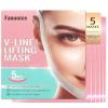 V-Line Lifting Collagen Face Mask, Deep Collagen Face Mask for Women, 5 Pcs view 1