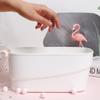JHKNNK Sturdy Plastic Nail Soak Bowl for Manicure Hand Care Nail Art Soaking Container and Cuticle Softening view 4
