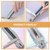 CIYODO 3pcs Duckbill Eyebrow Pencil Sharpener Stable Non-Slip Plastic Sharpening Tools for Makeup and Art Pencils Easy Use for Beginners Fine Tip view 2
