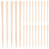 HOMOCONO 100pcs Lightweight Wax Sticks for Hair Removal Body and Nose Safe Flat Spreader End Personal Care Applicators Convenient for Face Legs and Ears view 1
