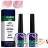 2Pcs Nail Care Serum, Hyaluronic Nail Hardener for Repairs Cracked Cuticles, Suitable forManicures and Home CareNail Care, CuticleOil, Repairs, and Promotes Fast Growth, Hardened Nails view 1