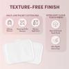 CLAT 100% Pure Pocket Cotton Pads Ultra Soft Non-Textured Vegan Hypoallergenic, Lint-Free, Anti-Rip Pads for Skincare, Makeup Removal & Wound Care Durable, Biodegradable & Eco-Friendly (120 Count) view 3